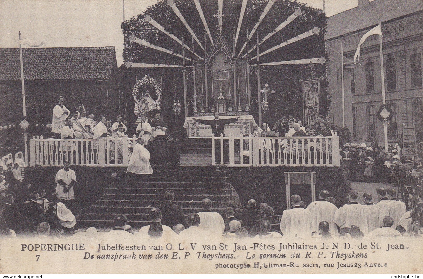 Poperinge, Poperinghe Jubelfeesten Van O.L.V Van Sint Jan (pk36927) - Poperinge