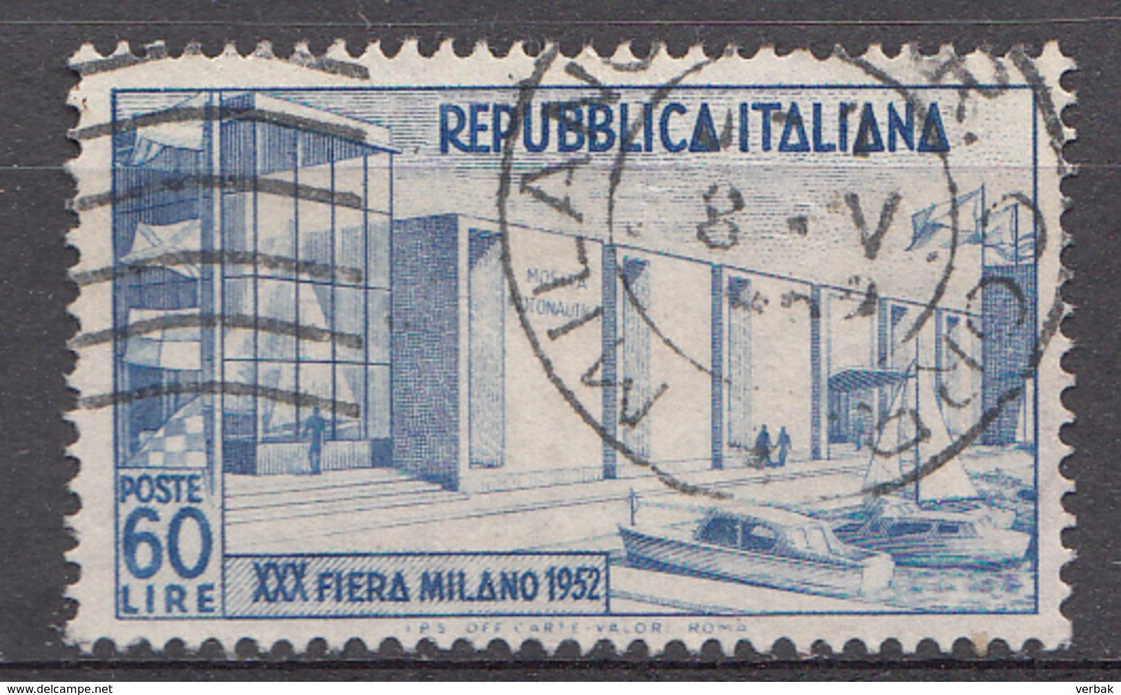 Italie 1952 Mi.Nr: 859 Mailänder Messe  Oblitèré / Used / Gebruikt - 1946-60: Oblitérés