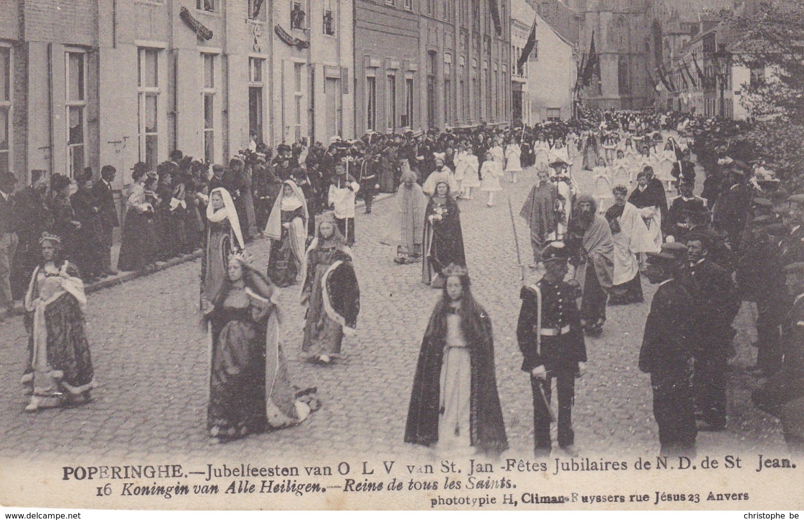 Poperinge, Poperinghe Jubelfeesten Van O.L.V Van Sint Jan (pk36949) - Poperinge