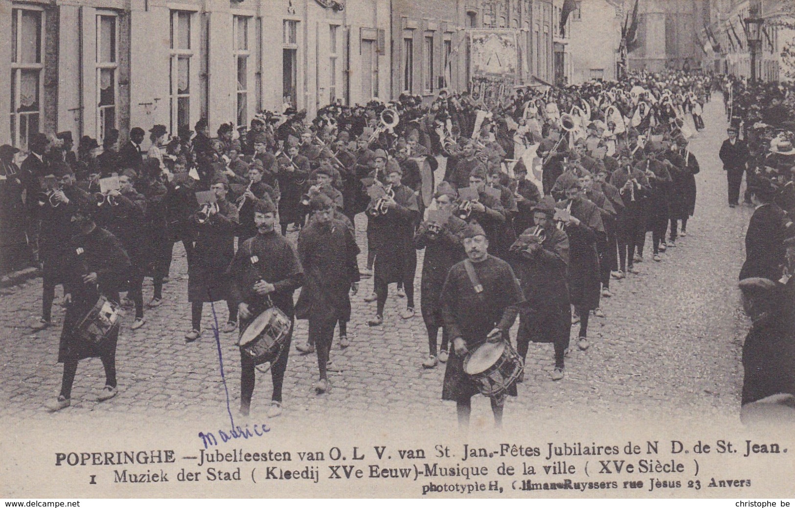 Poperinge, Poperinghe Jubelfeesten Van O.L.V Van Sint Jan (pk36950) - Poperinge