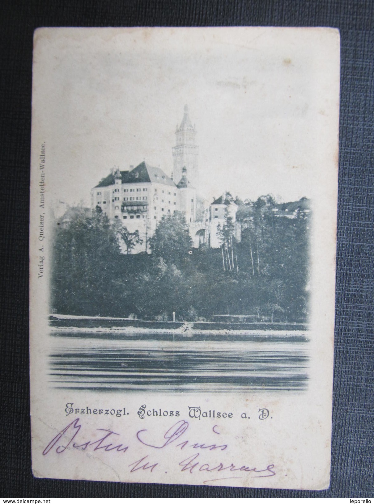 AK WALLSEE B. Amstetten Schloss Adelskorrespondenz Sternberg 1900 //// D*25013 - Amstetten