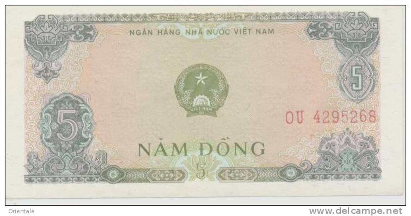 VIETNAM  P. 81b 5 D 1976 UNC - Vietnam