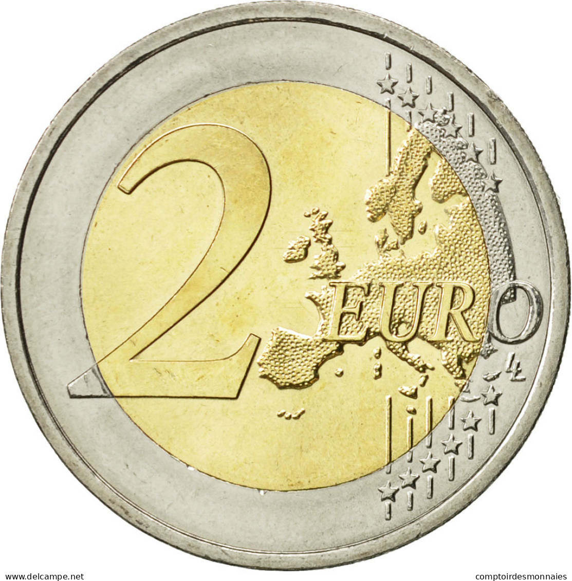 Autriche, 2 Euro, Drapeau Européen, 2015, SPL, Bi-Metallic - Autriche