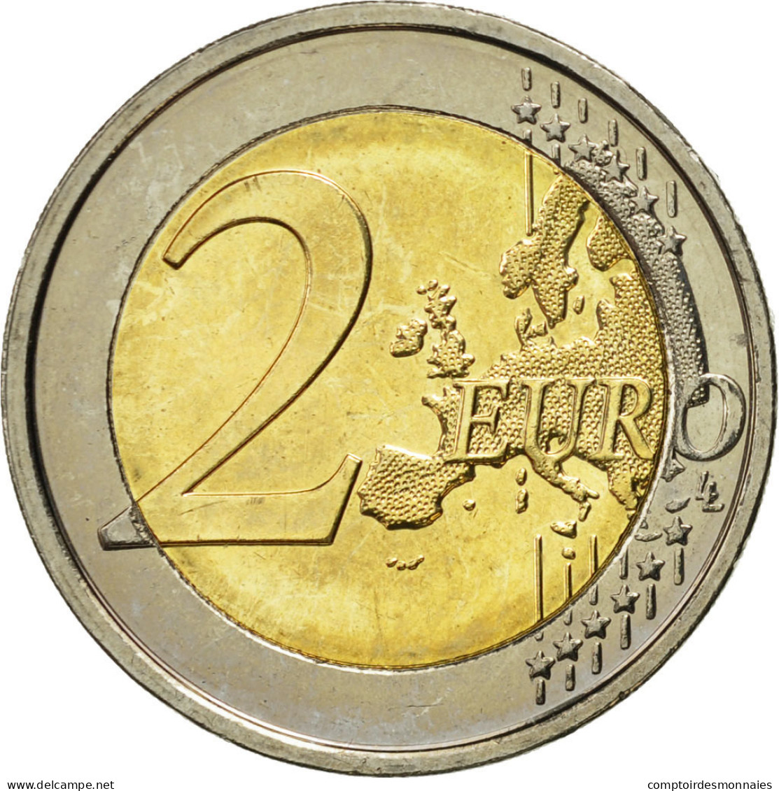 Belgique, 2 Euro, 10 Ans De L'Euro, 2012, SPL, Bi-Metallic - Belgium