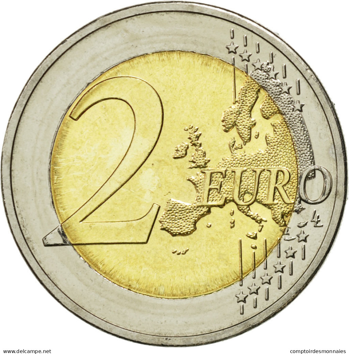 Estonia, 2 Euro, 10 Ans De L'Euro, 2012, SPL, Bi-Metallic - Estonia