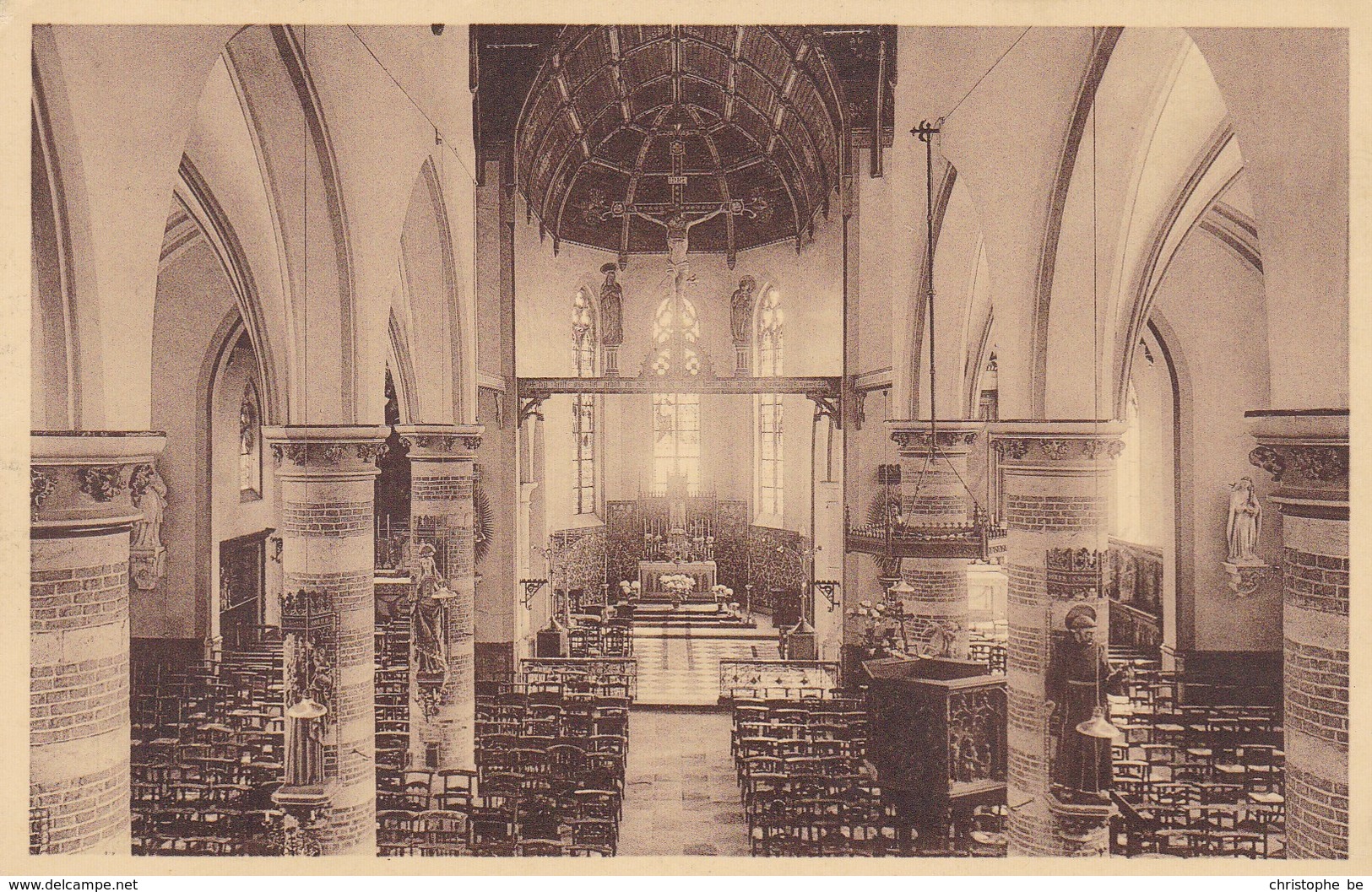 Oostmalle, Binnenzicht Der Kerk (pk36981) - Malle