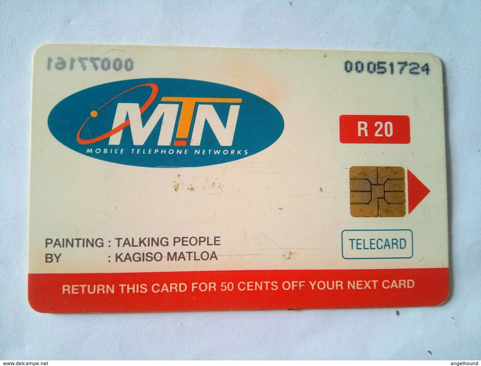 South Africa Phonecard MTN R20 Talking People - South Africa