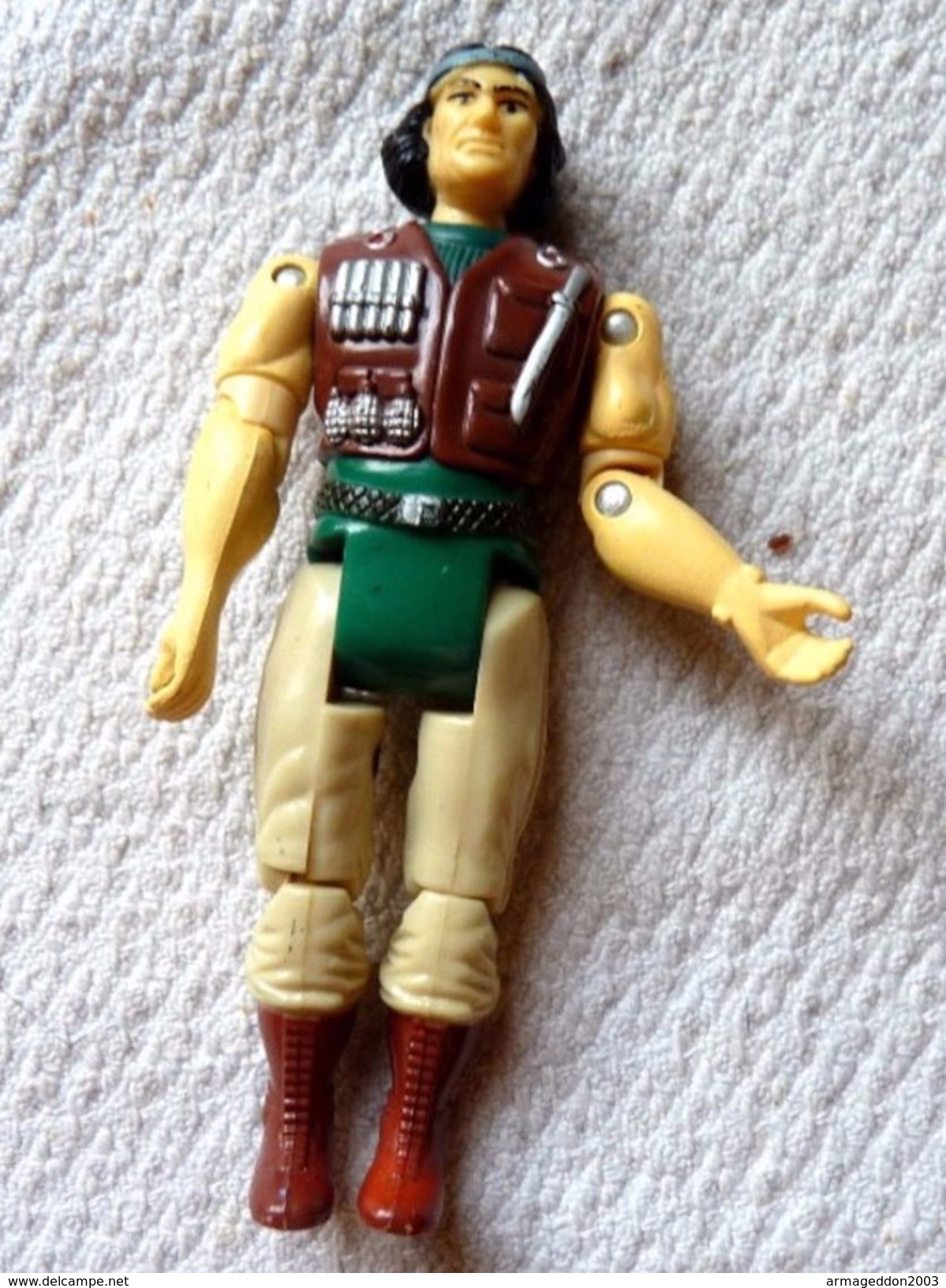 ANCIENNE Figurine GIJoe Vintage BON ETAT / SAnS MARQUE - GIJö