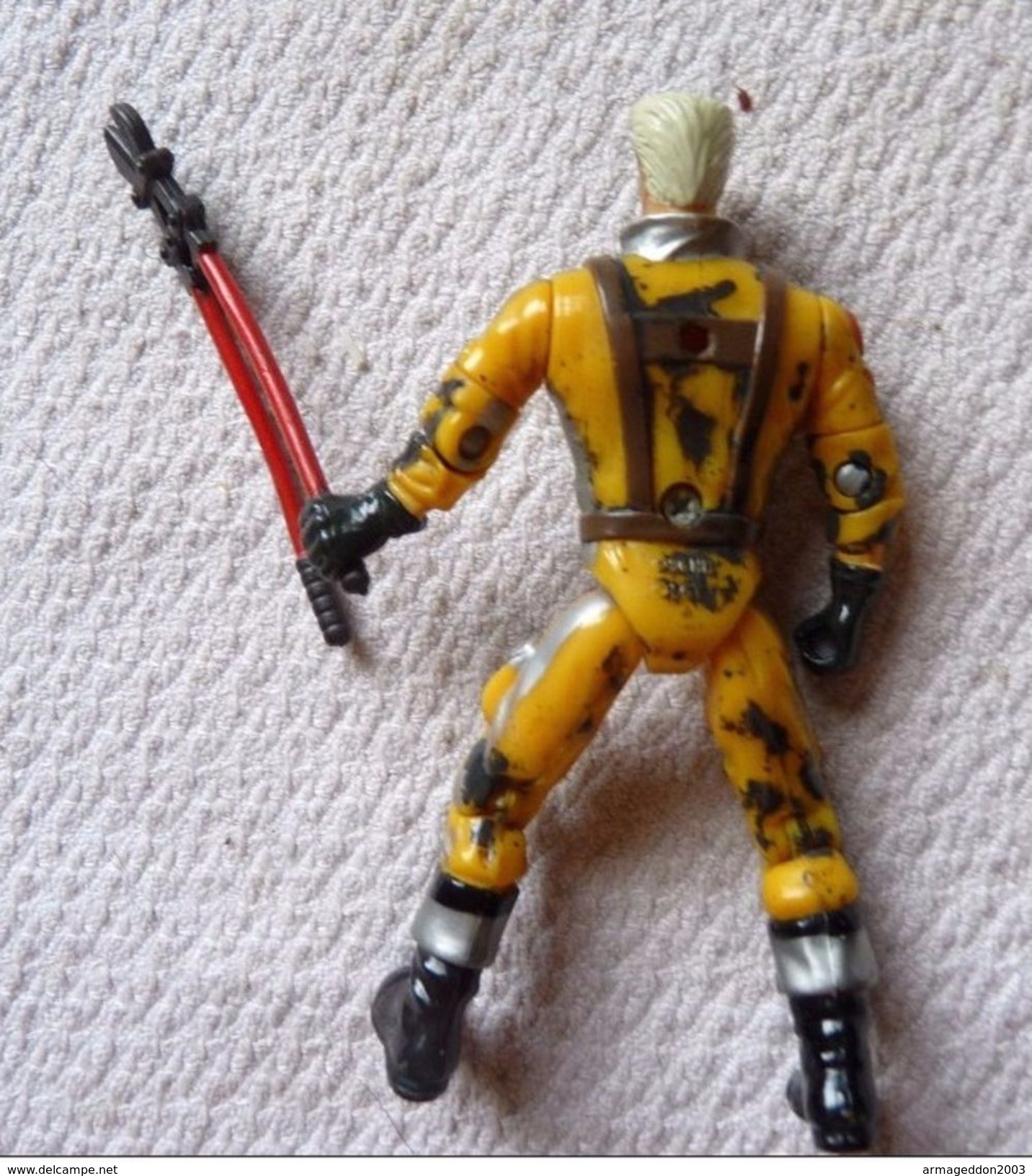 ANCIENNE Figurine GIJoe LGT 96HB Vintage BON ETAT Avec Pince  ARME NON D'ORIGINE  MANQUE DE PEINTURE  POUCE OK - GI Joe