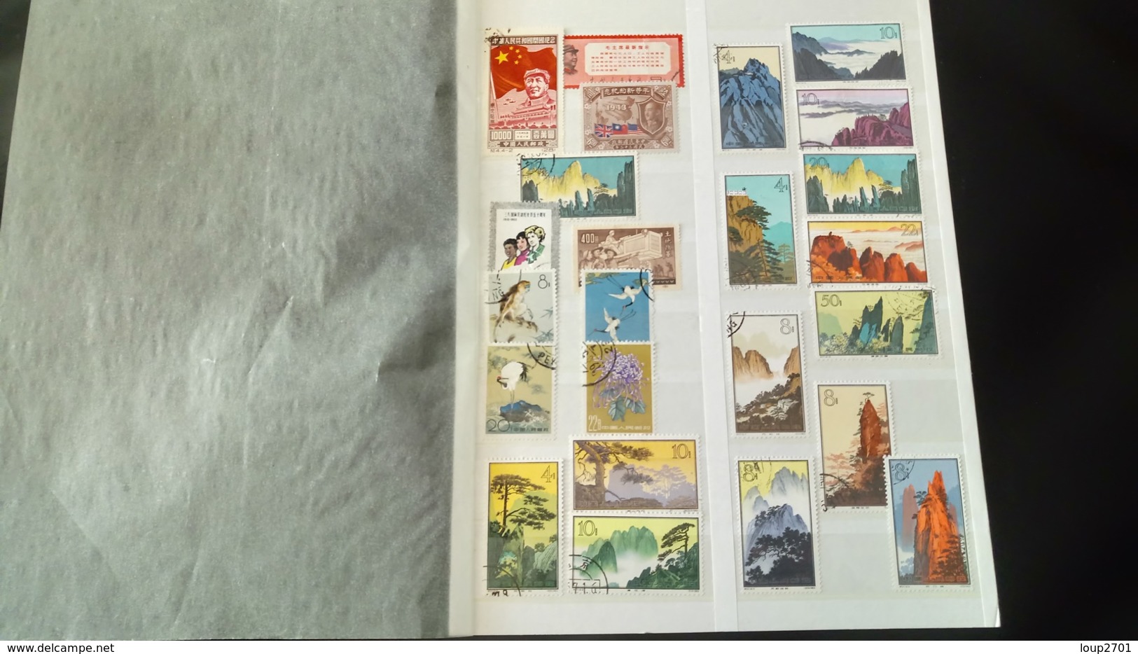 F0188 LOT CHINE ET JAPON A TRIER COTE +++ DÉPART 10&euro; - Collections (en Albums)