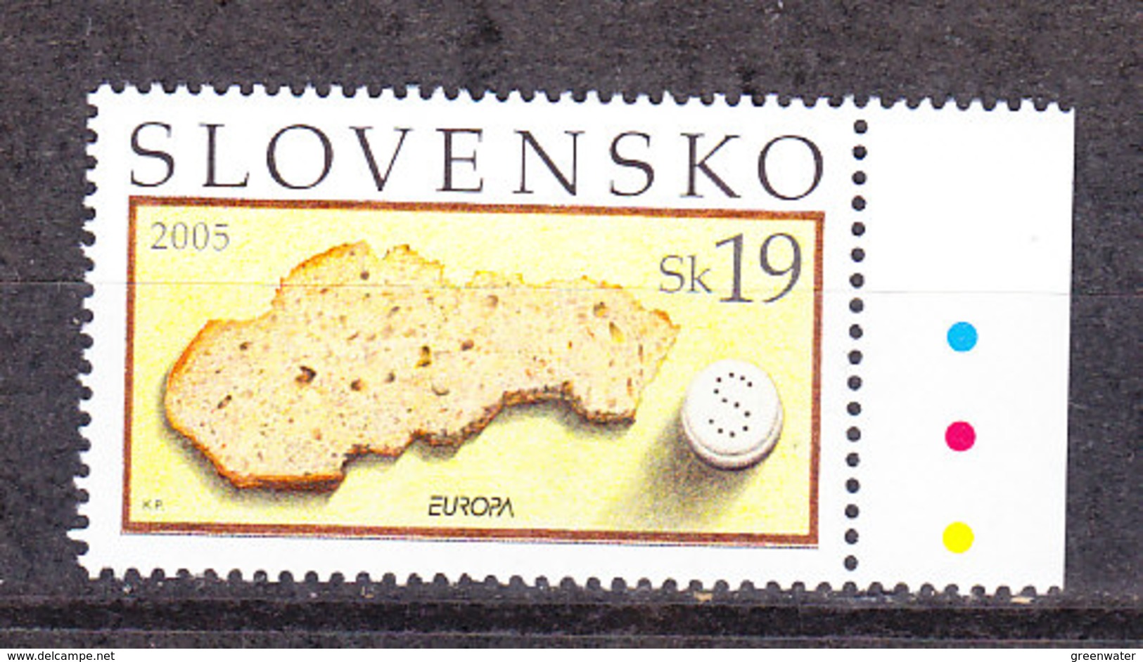 Europa Cept  2005 Slovakia 1v (+margin) ** Mnh (36315E) - 2005