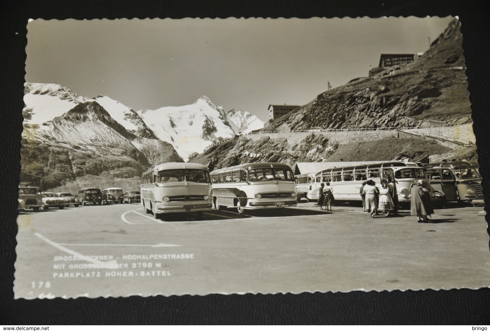 1037- Grossglockner - Hochalpenstrasse, Parkplatz Hoher-Sattel / Autos / Buses   / Cars / Coches - Sonstige & Ohne Zuordnung