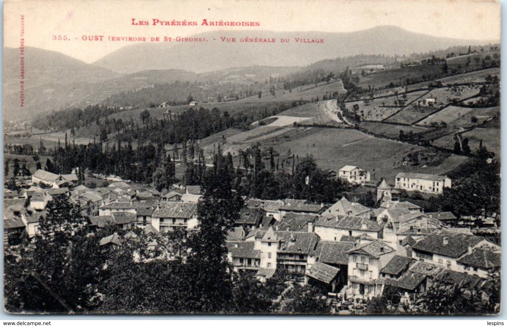 09 - OUST -- Vue Générale Du Village - Oust