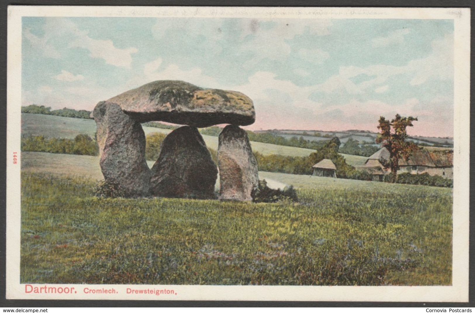 Spinster's Rock Cromlech, Drewsteignton, Devon, C.1905 - Peacock Postcard - Other & Unclassified