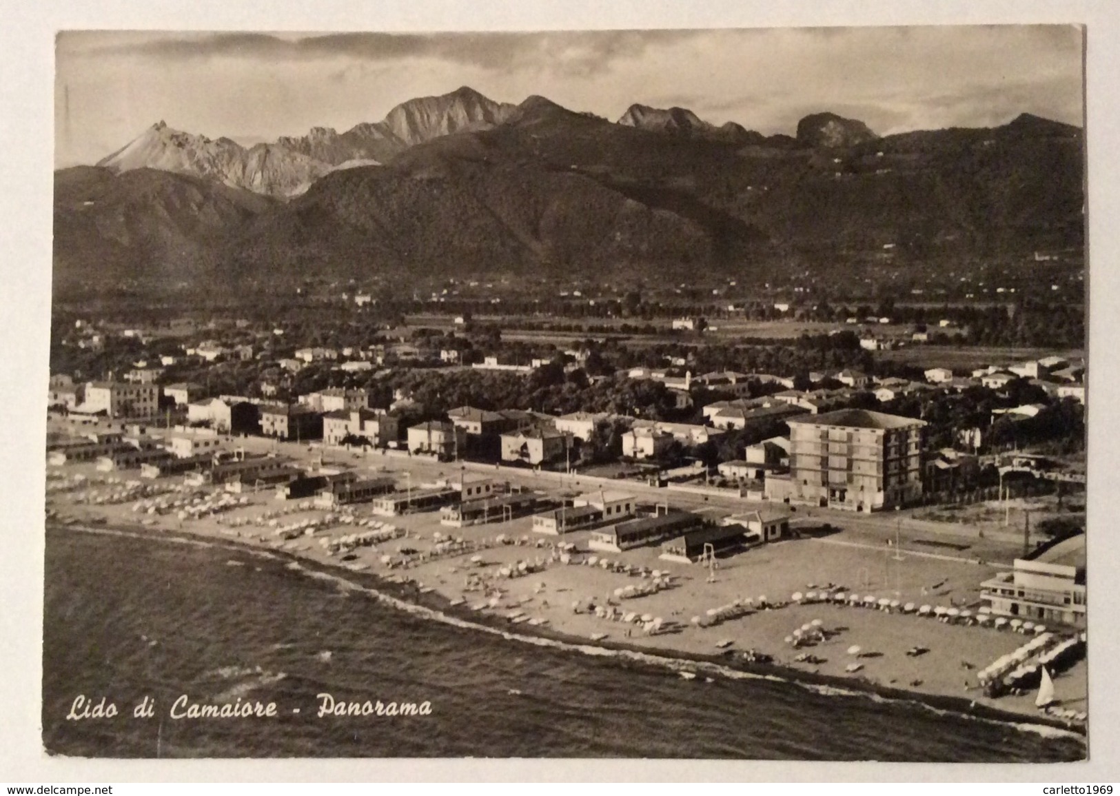 LIDO DI CAMAIORE PANORAMA VIAGGIATA FG - Lucca