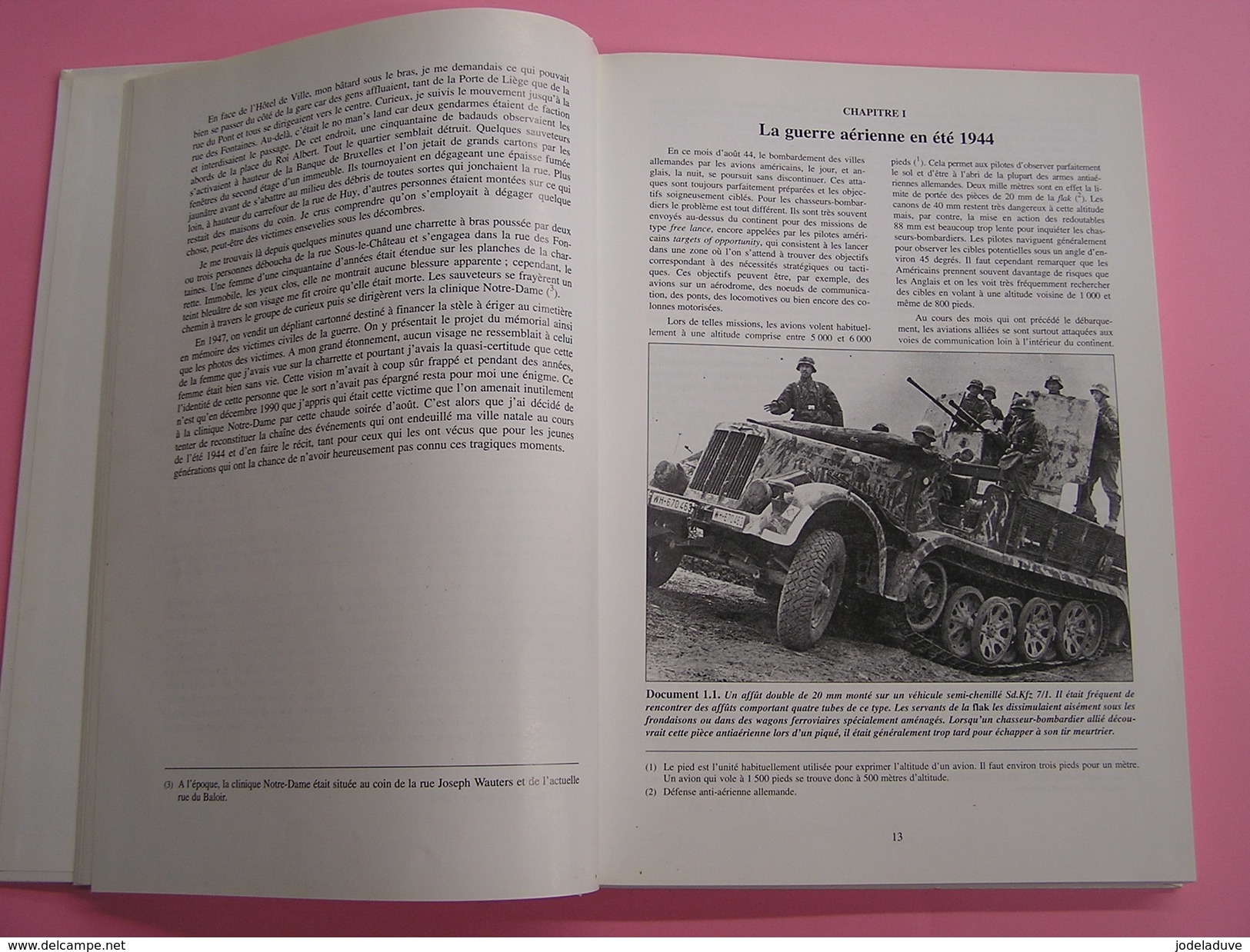 WAREMME AOUT SEPTEMBRE 1944 Régionalisme Guerre 40 45 Résistance Sabotage Mitropa Raid Aviation Bombardement Otarie A S - Guerre 1939-45