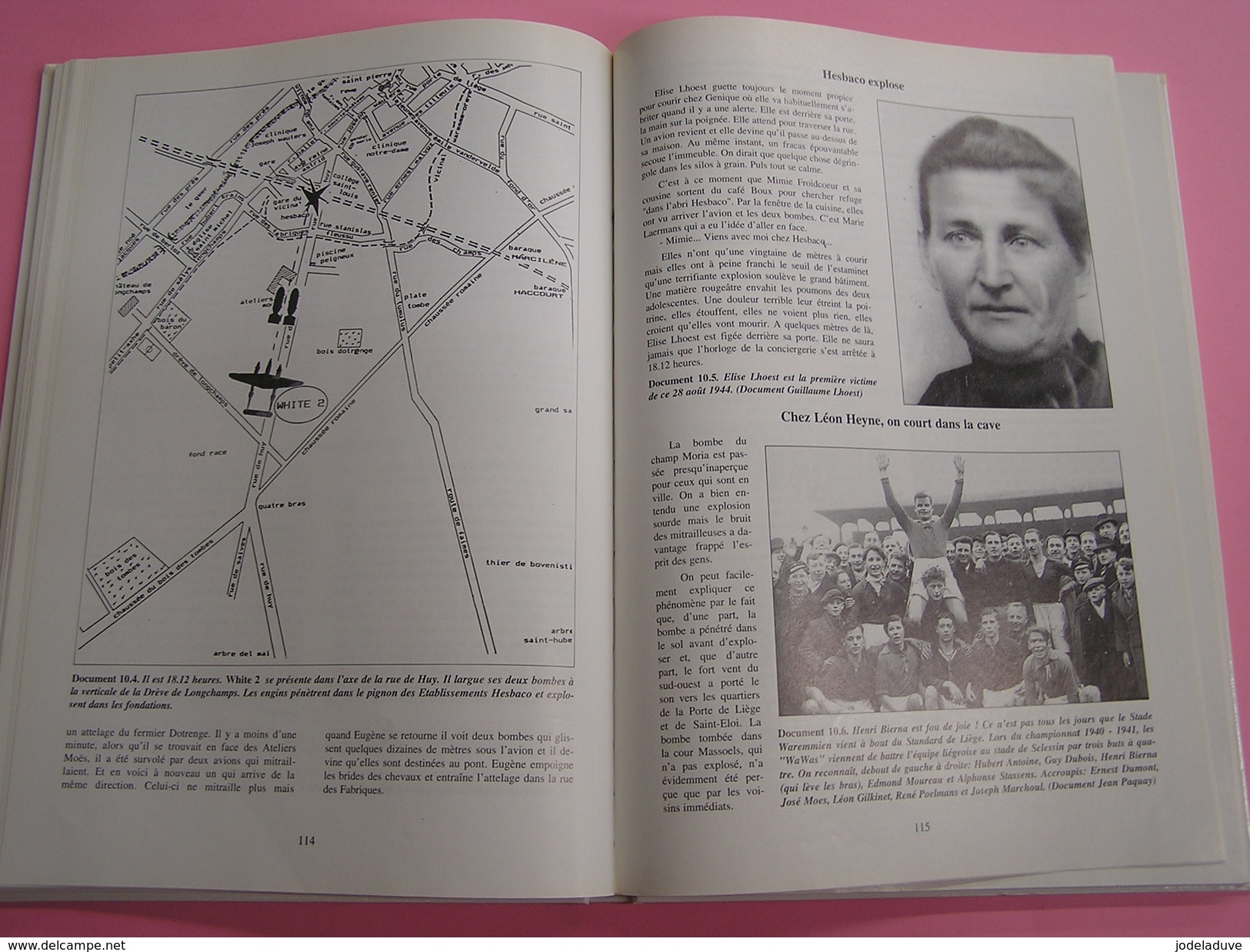 WAREMME AOUT SEPTEMBRE 1944 Régionalisme Guerre 40 45 Résistance Sabotage Mitropa Raid Aviation Bombardement Otarie A S