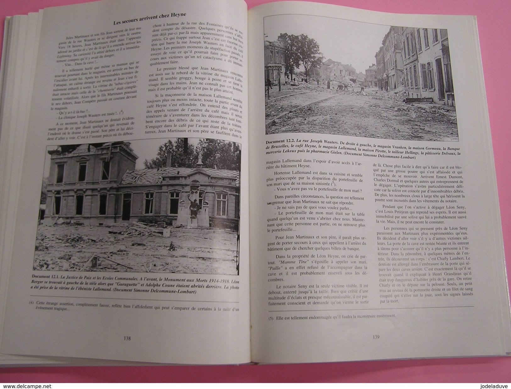 WAREMME AOUT SEPTEMBRE 1944 Régionalisme Guerre 40 45 Résistance Sabotage Mitropa Raid Aviation Bombardement Otarie A S