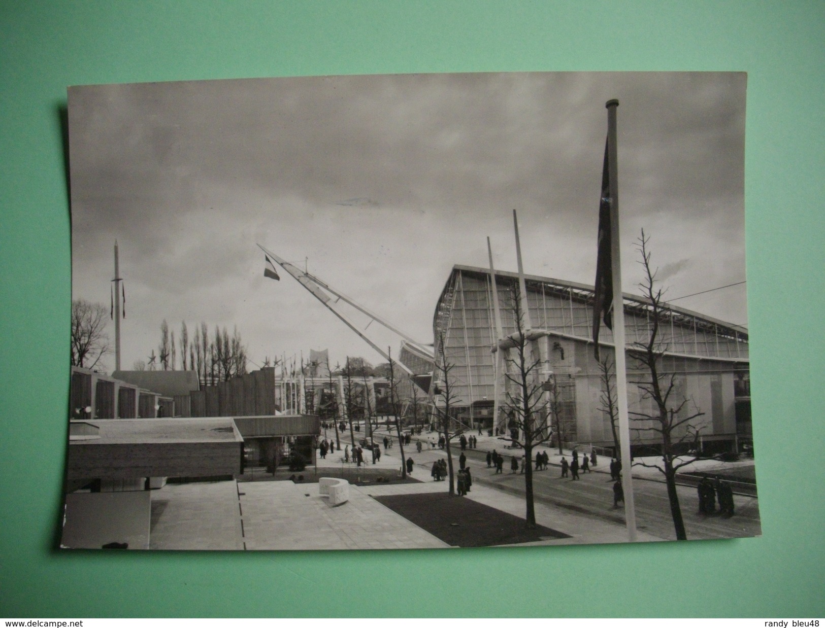 BRUXELLES  -  Avenue Des Nations  -  Cachet EXPOSIION 1958  -  Belgique - Institutions Internationales