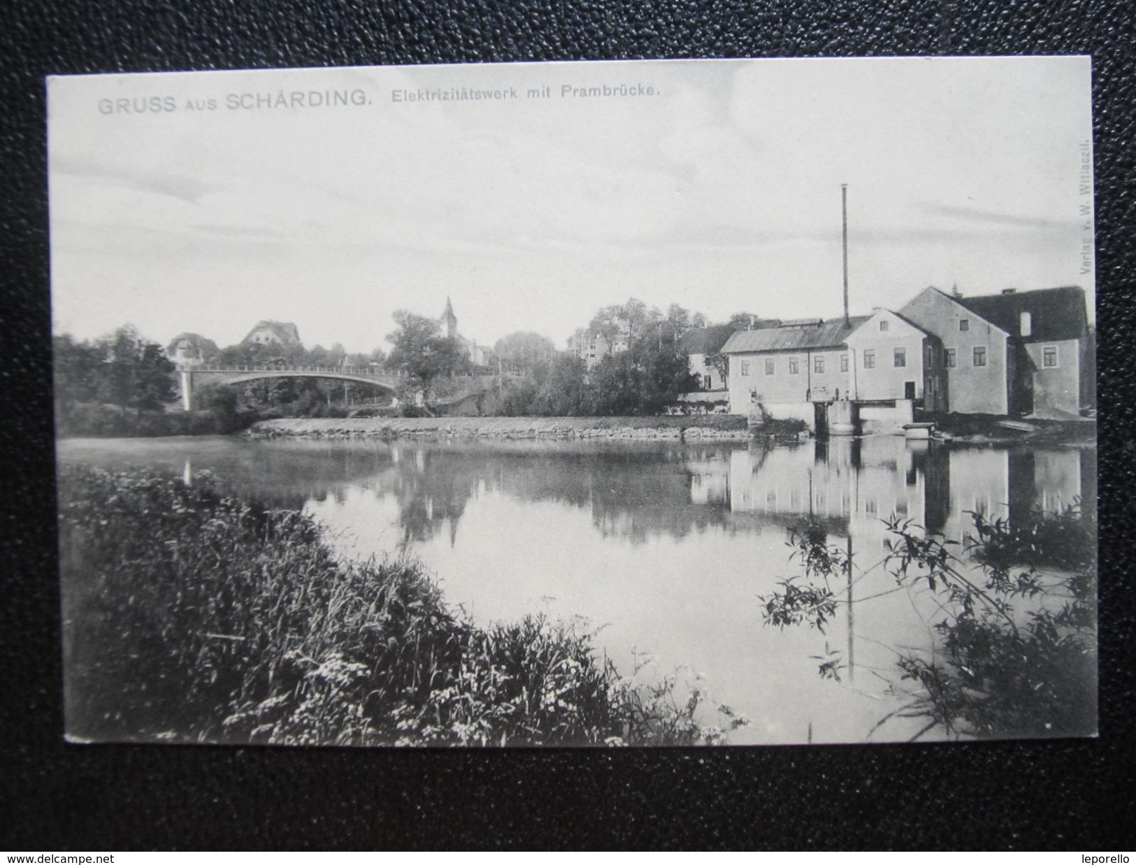 AK SCHÄRDING Elektrizitätswerk Ca.1910//// D*25060 - Schärding