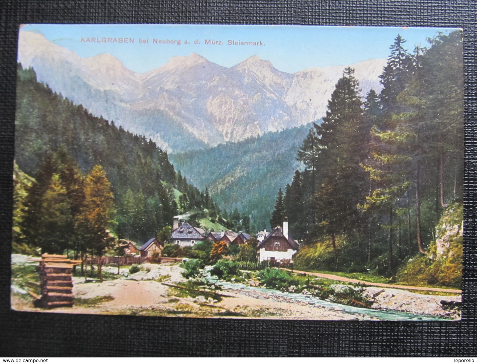 AK ¨NEUBERG A.d.Mürz Karlgraben B. Mürzzuschlag  Ca.1910 //// D*25070 - Mürzzuschlag