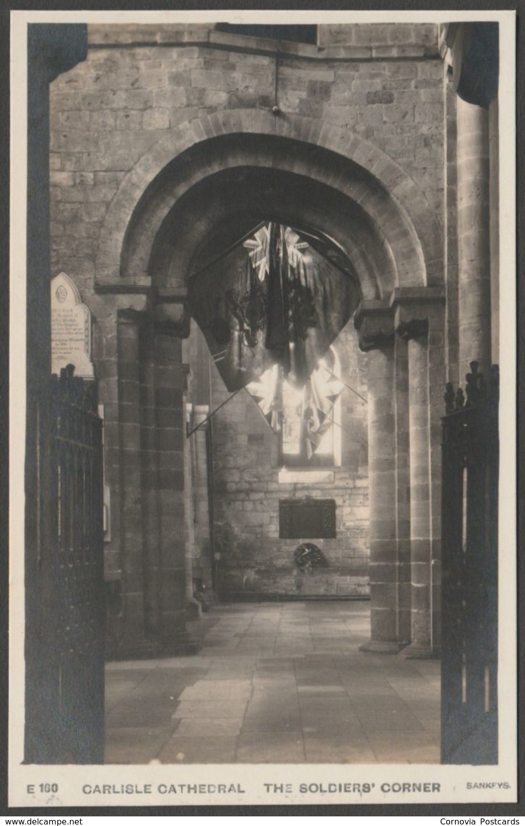 Soldiers' Corner, Carlisle Cathedral, Cumberland, C.1930s - Sankeys RP Postcard - Other & Unclassified