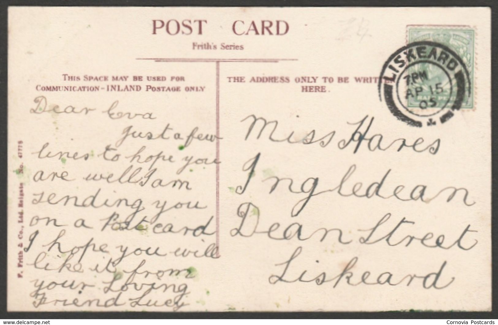 Menheniot Viaduct, Near Liskeard, Cornwall, 1905 - Frith's Postcard - Other & Unclassified