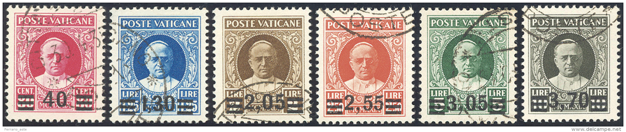 1934/37 - Provvisoria (35/40), Usati, Perfetti. A.Diena, Raybaudi, Cert. Oliva. ... - Altri & Non Classificati