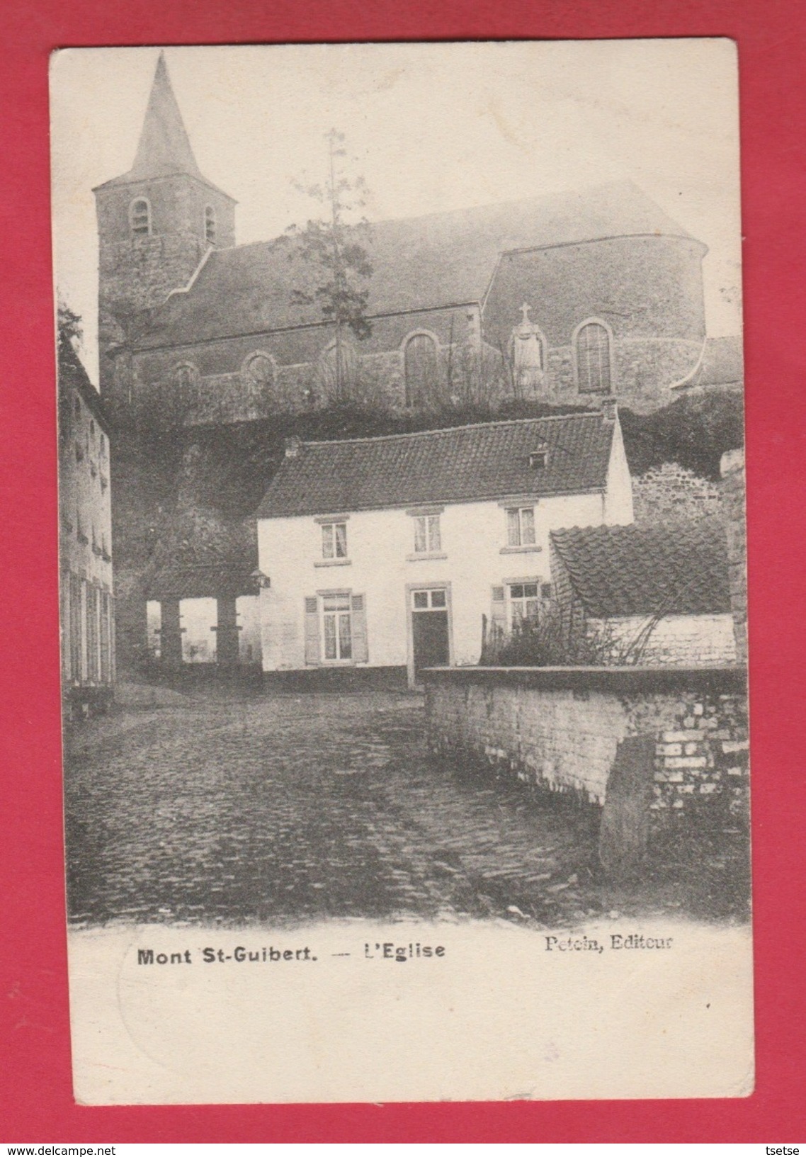 Mont St. Guibert - L'Eglise  - 1905 ( Voir Verso ) - Mont-Saint-Guibert