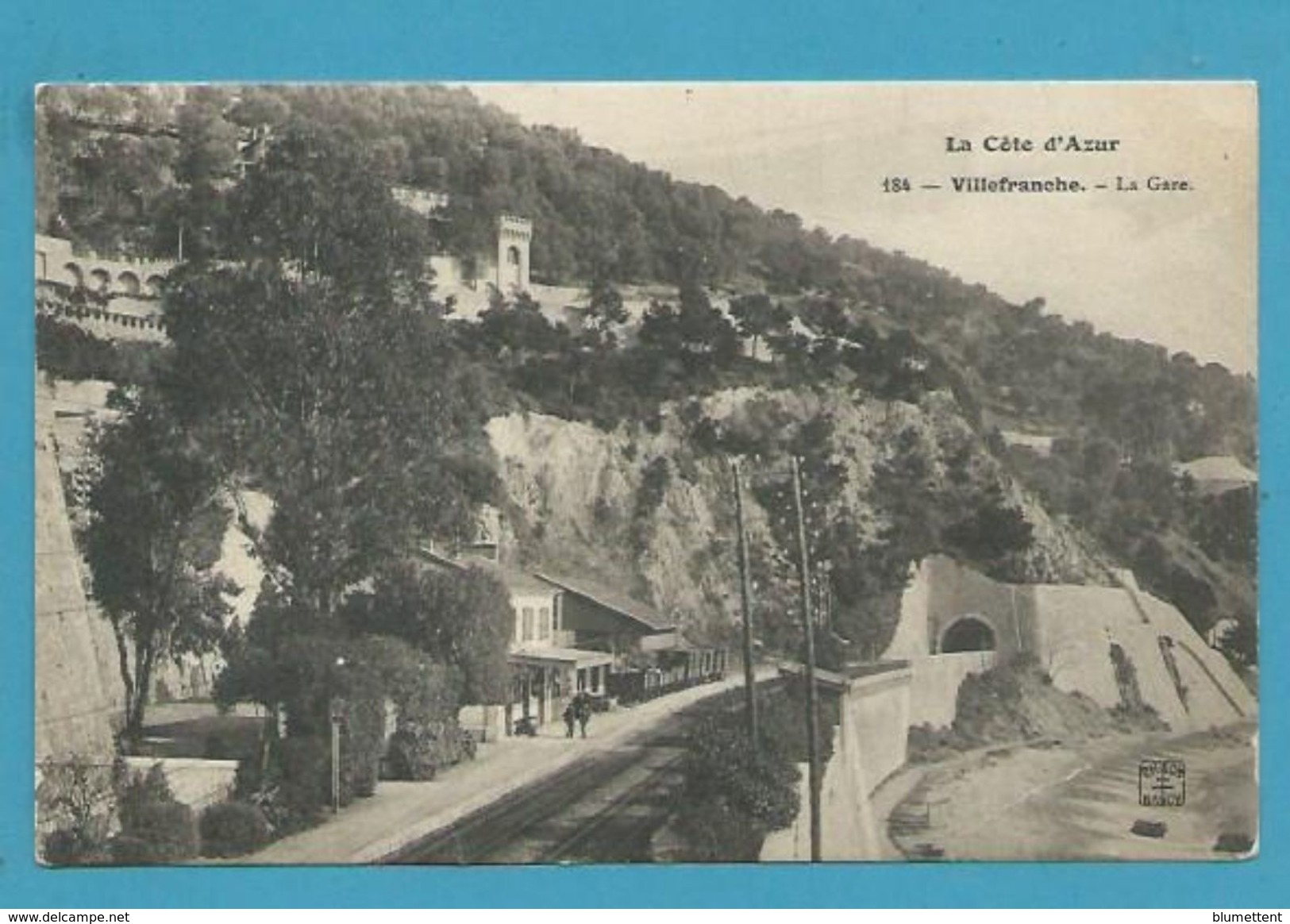 CPA 184 - Chemin De Fer Gare VILLEFRANCHE-SUR-SAÔNE 06 - Villefranche-sur-Saone