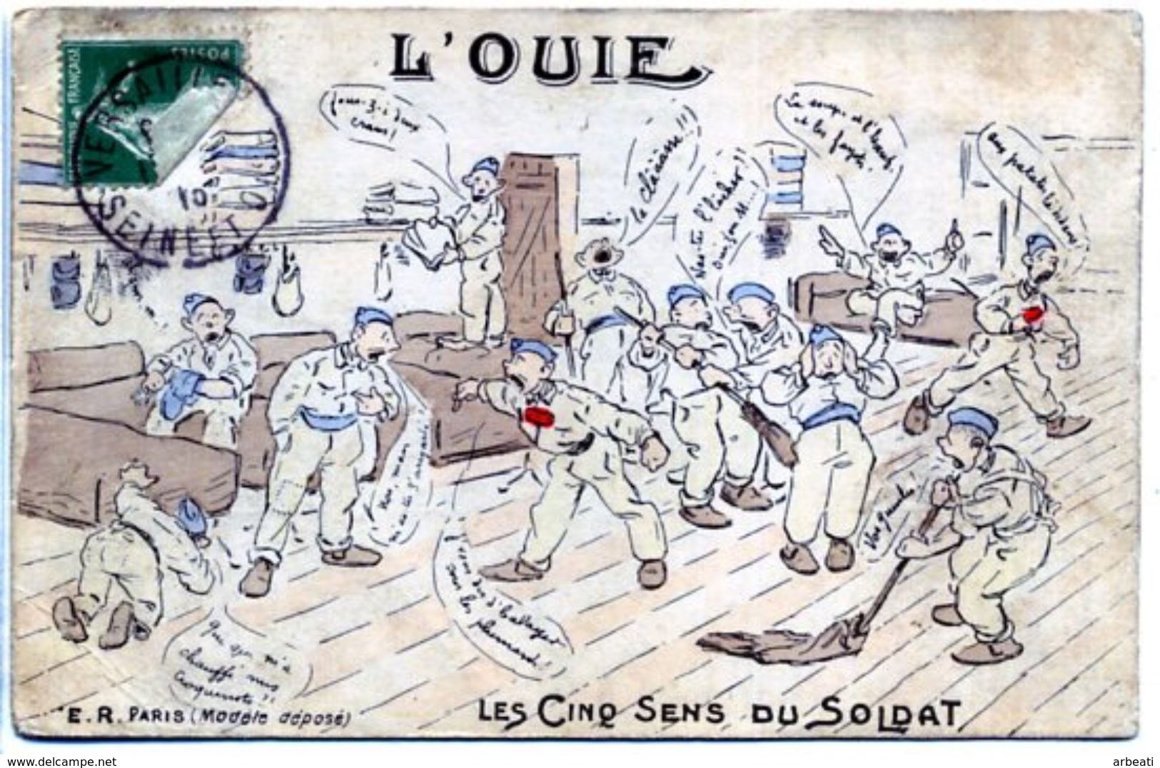 LES CINQ SENS DU SOLDAT - L'OUIE - Humour