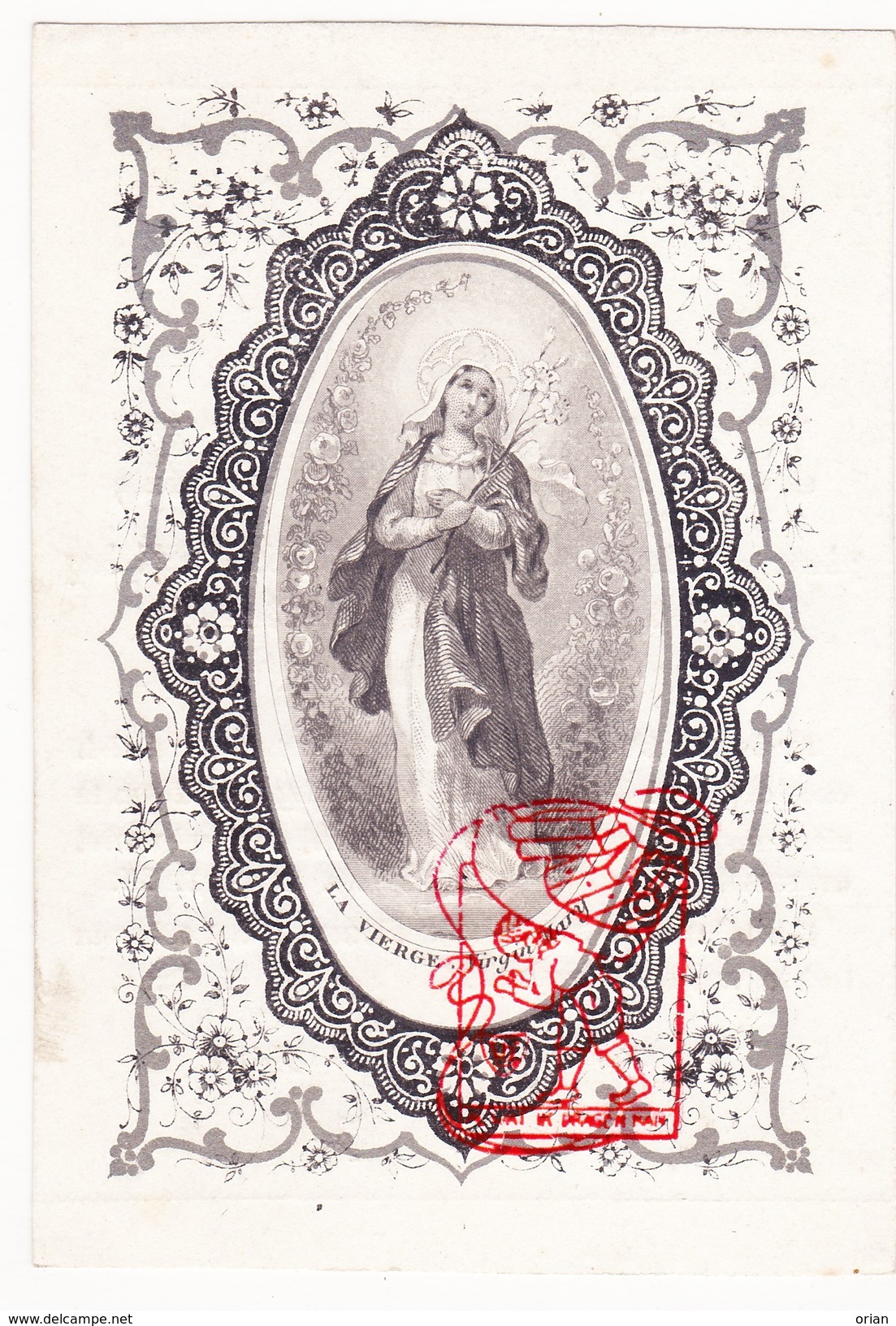 DP 17j. Jusephus Stock ° Assebrouck Assebroek 1841 &dagger; Sint-Michiels Brugge 1858 - Images Religieuses
