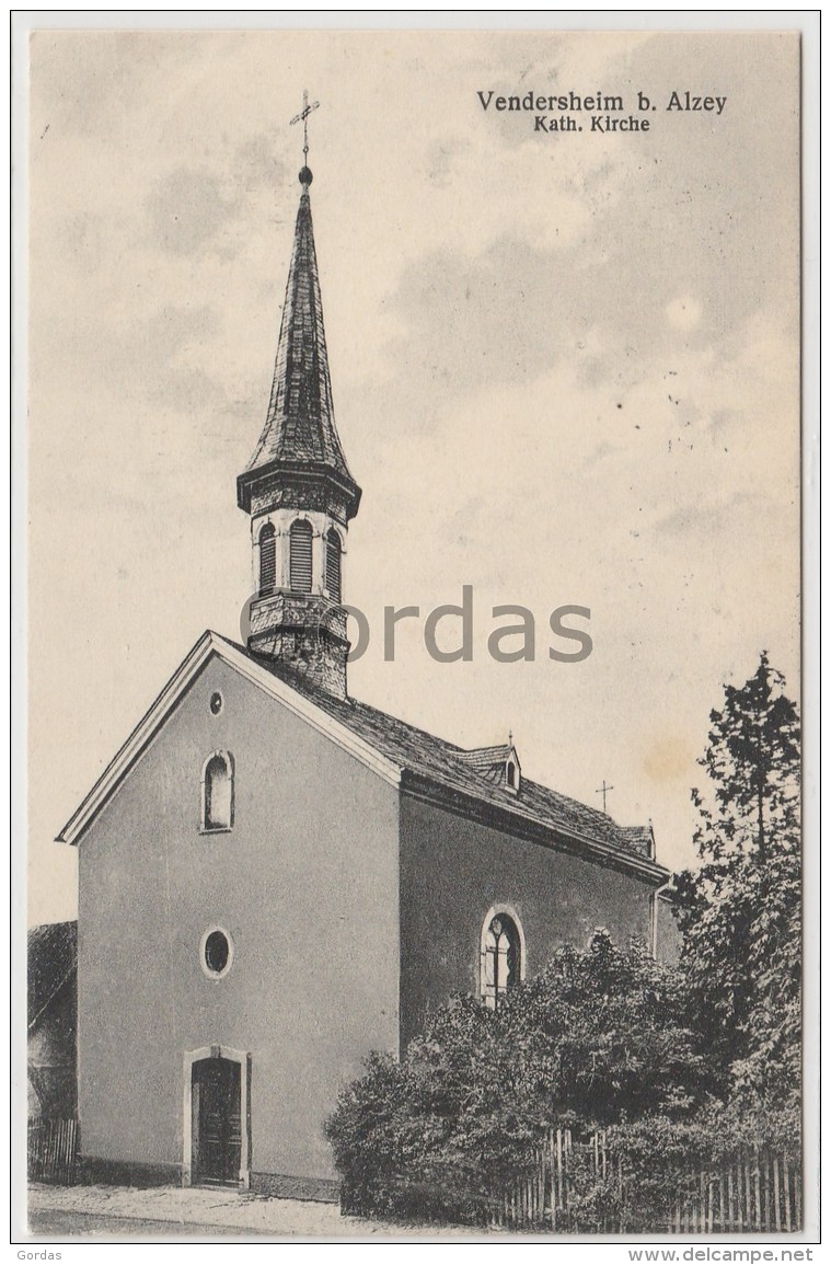 Germany - Vendersheim Bei Alzey - Kath. Kirche - Alzey