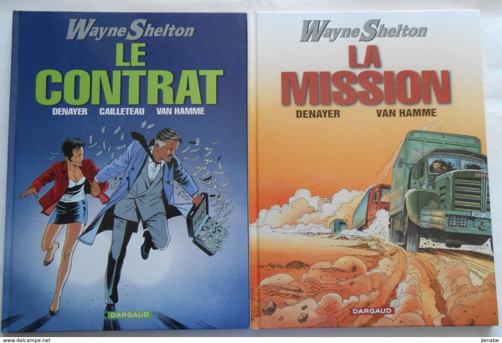 Wayne Shelton 1 Et 3 Par DENAYER & VAN HAMME - Wayne Shelton