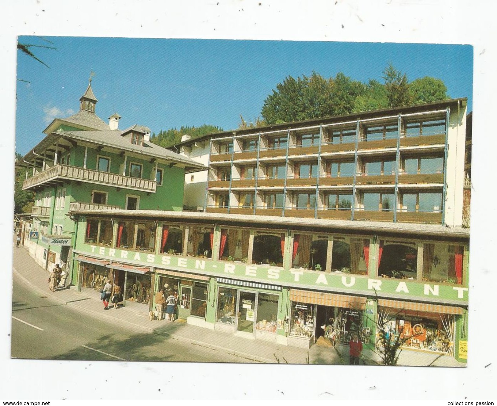 Cp , Hôtels & Restaurants , Hotel VIERJAHRESZEITEN , Allemagne , Berchtesgaden , Vierge - Hotels & Restaurants