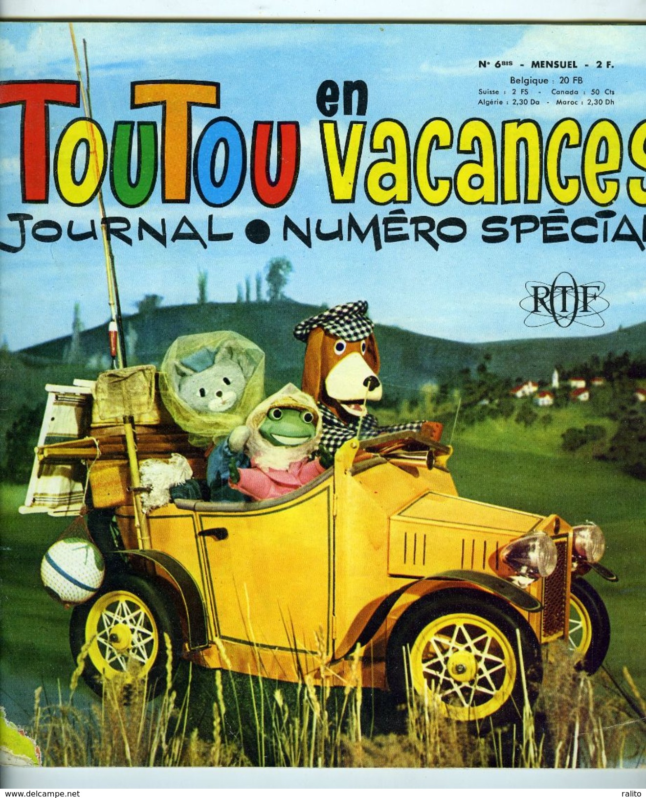 JOURNAL DE TOUTOU RTF ORTF 1967 N° Spécial 6bis - Autres & Non Classés