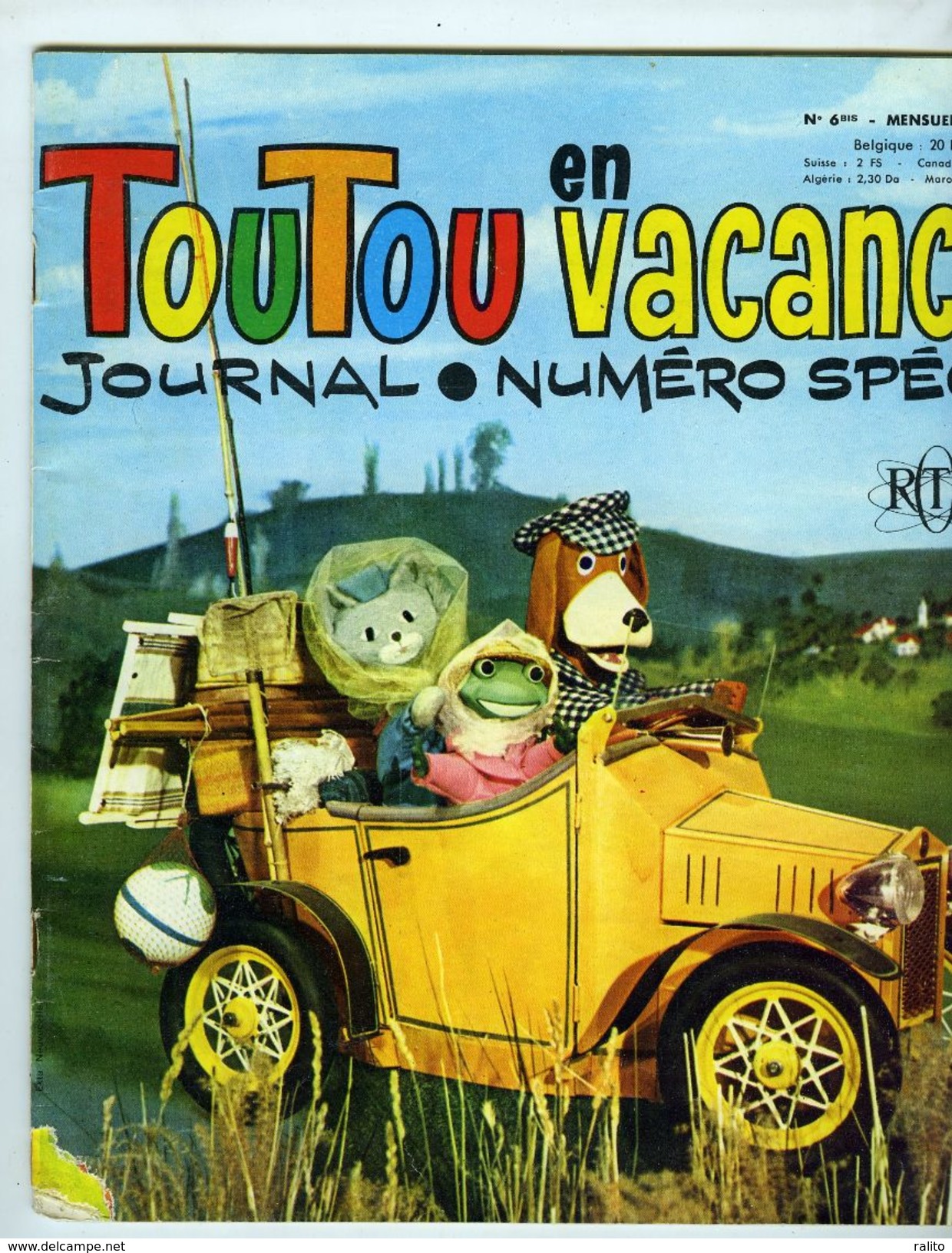 JOURNAL DE TOUTOU RTF ORTF 1967 N° Spécial 6bis - Autres & Non Classés