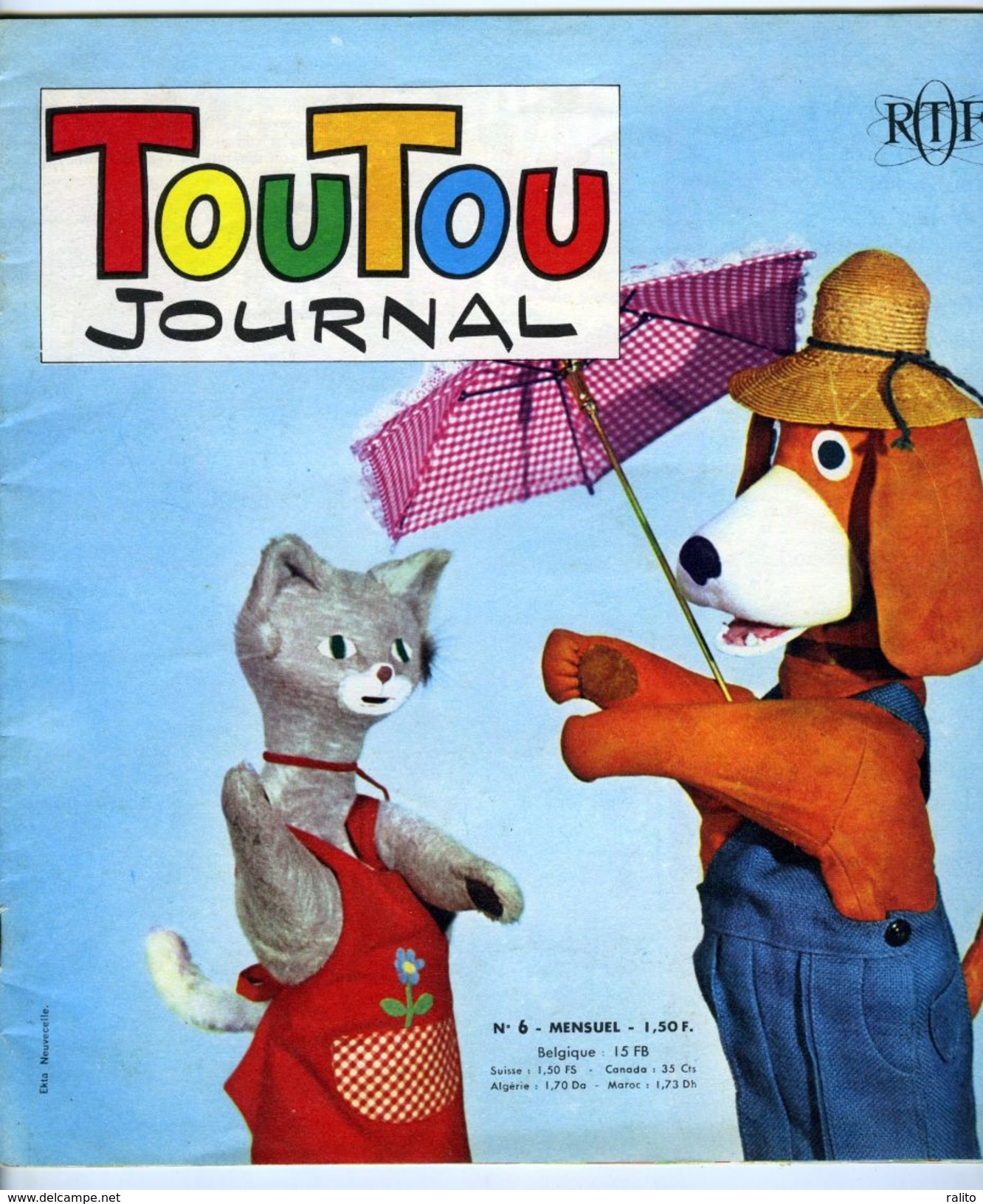 JOURNAL DE TOUTOU RTF ORTF 1967 N° 6 - Autres & Non Classés