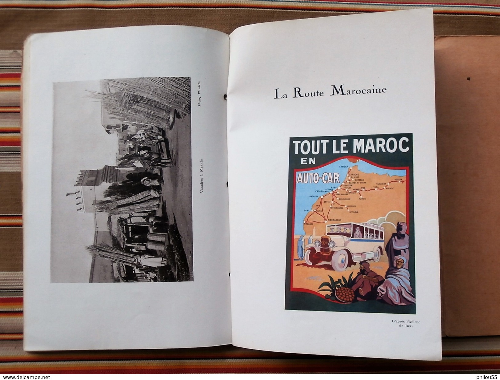 LE MAROC Album edite par le PROTECTORAT DE LA REPUBLIQUE FRANCAISE AU MAROC