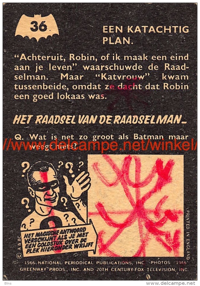 Batman 1966 Nr. 36 - Robin - Andere & Zonder Classificatie