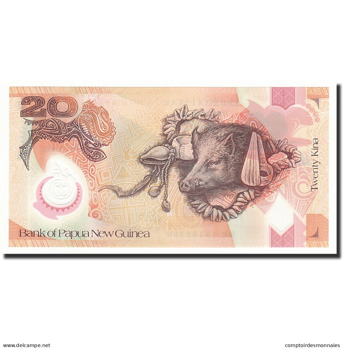 Billet, Papua New Guinea, 20 Kina, 2015, NEUF - Papouasie-Nouvelle-Guinée