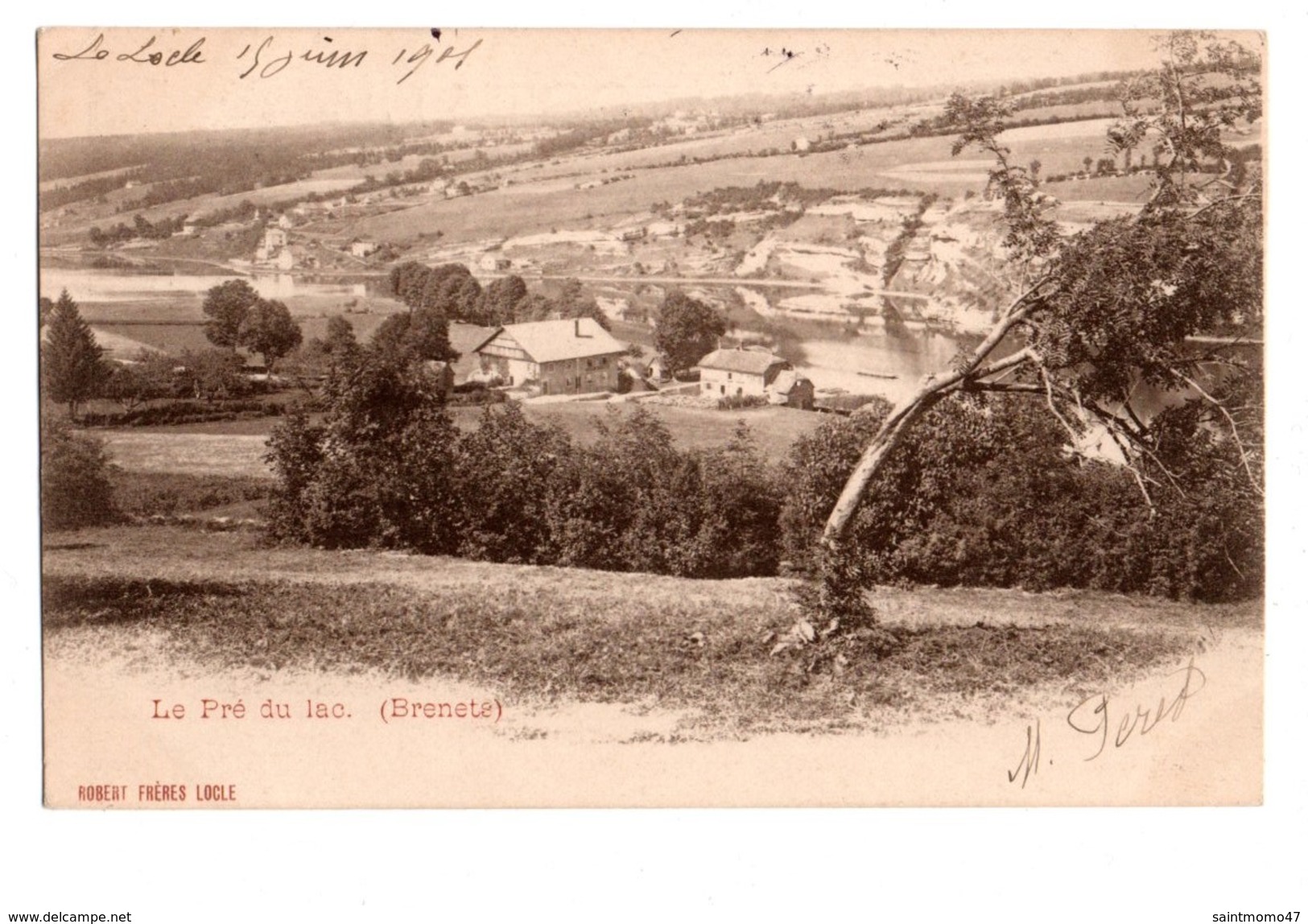 SUISSE . LES BRENETS . Le Pré Du Lac - Réf. N°3331 - - Les Brenets