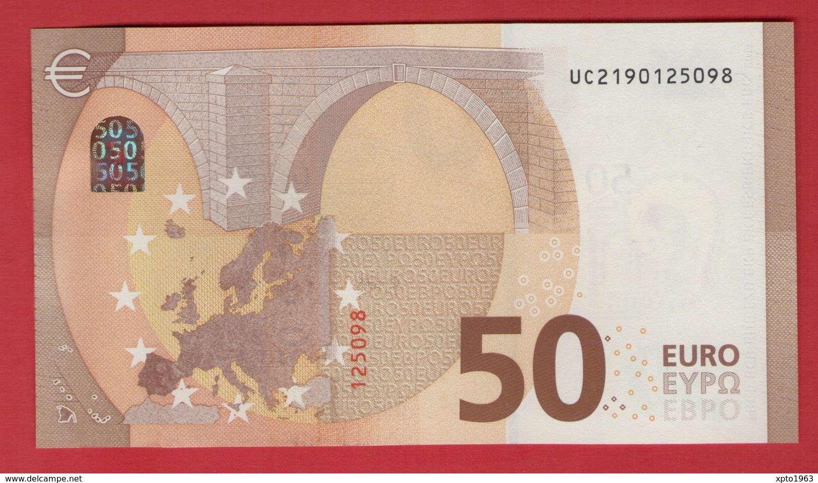 50 EURO U009G3 FRANCE - U009 G3 - UC2190125089 - UNC NEUF - 50 Euro