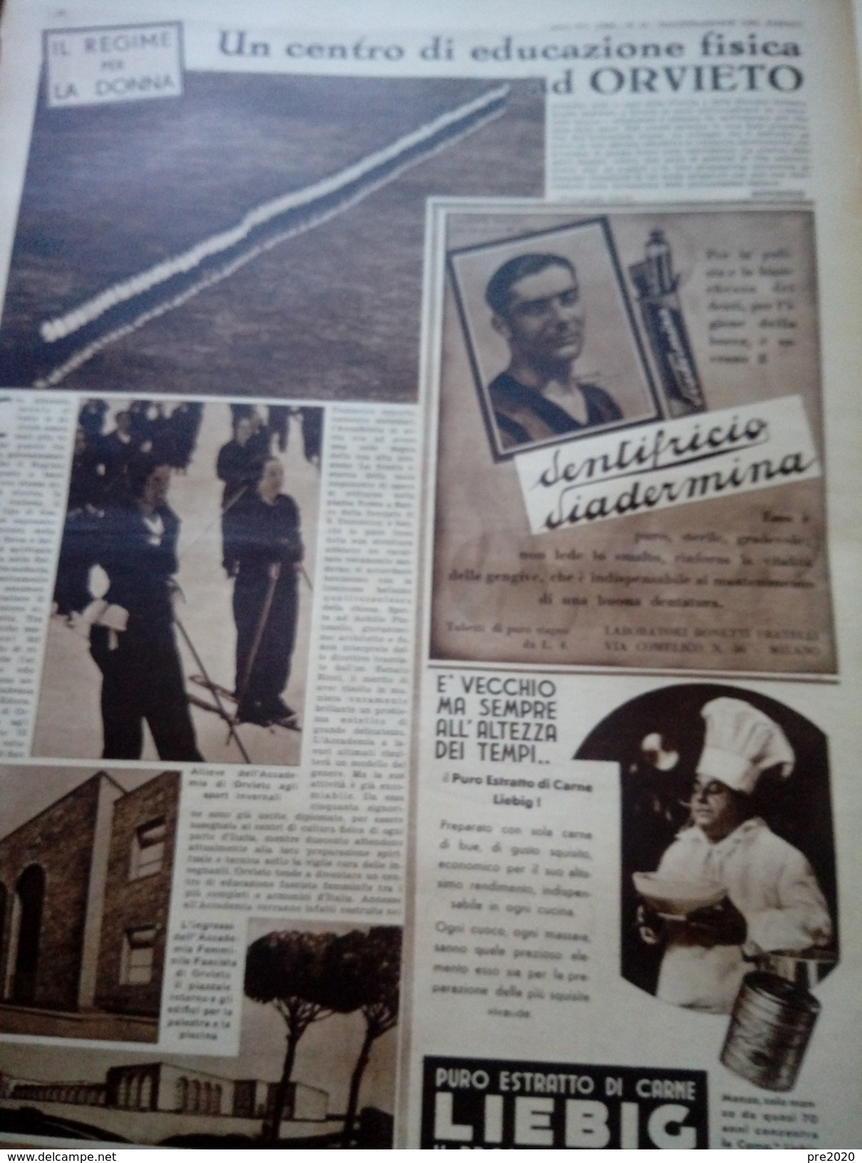 ILLUSTRAZIONE DEL POPOLO 1934 ORVIETO CICLISMO ASTRUA GRAGLIA - Other & Unclassified
