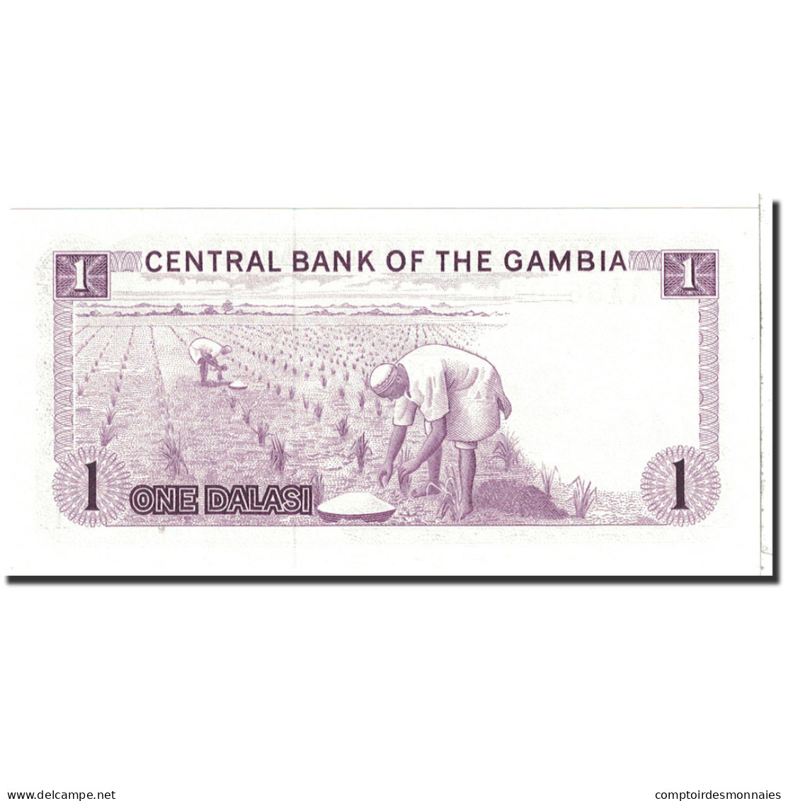 Billet, The Gambia, 1 Dalasi, 1971, Undated, KM:4f, NEUF - Gambie