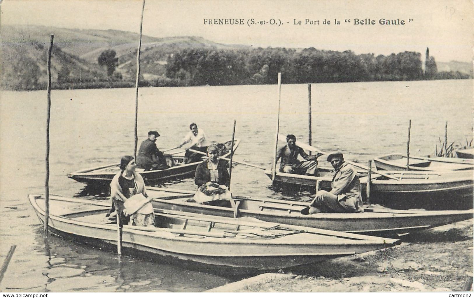 FRENEUSE PORT DE LA "BELLE GAULE"  78 - Freneuse