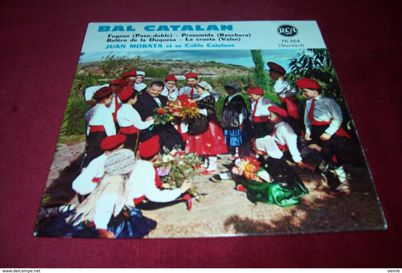 FOLKLORE CATALAN  ° BAL CATALAN  / JUAN MORATA ET SA COBLA CATALANE     4 TITRES - Complete Collections