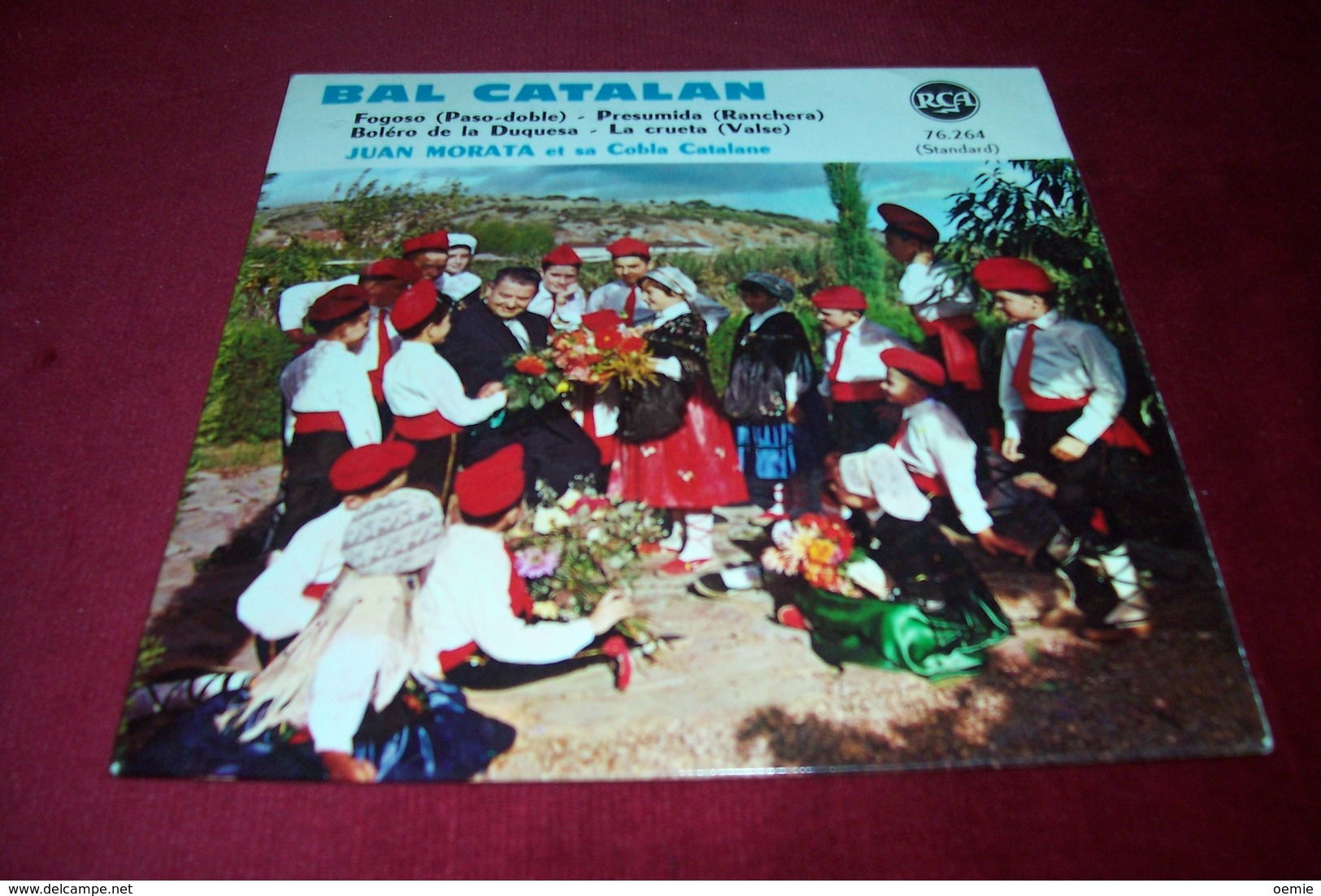 FOLKLORE CATALAN  ° BAL CATALAN  / JUAN MORATA ET SA COBLA CATALANE     4 TITRES - Volledige Verzamelingen