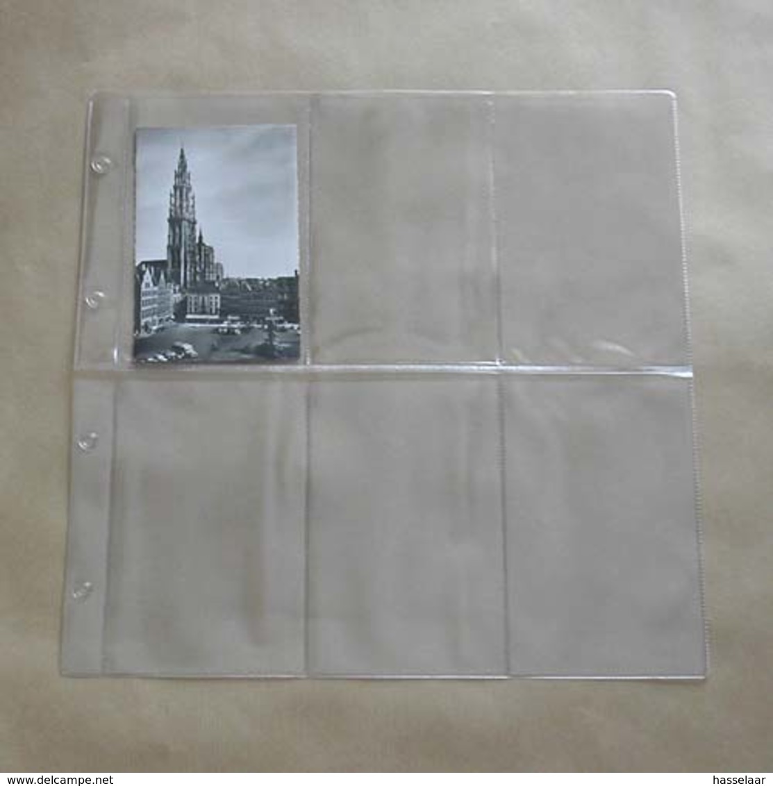 2 Classeurs "Cartes Postales" Et 90 Feuilles Transparentes Pour CP - 6 Cases - Non-classés