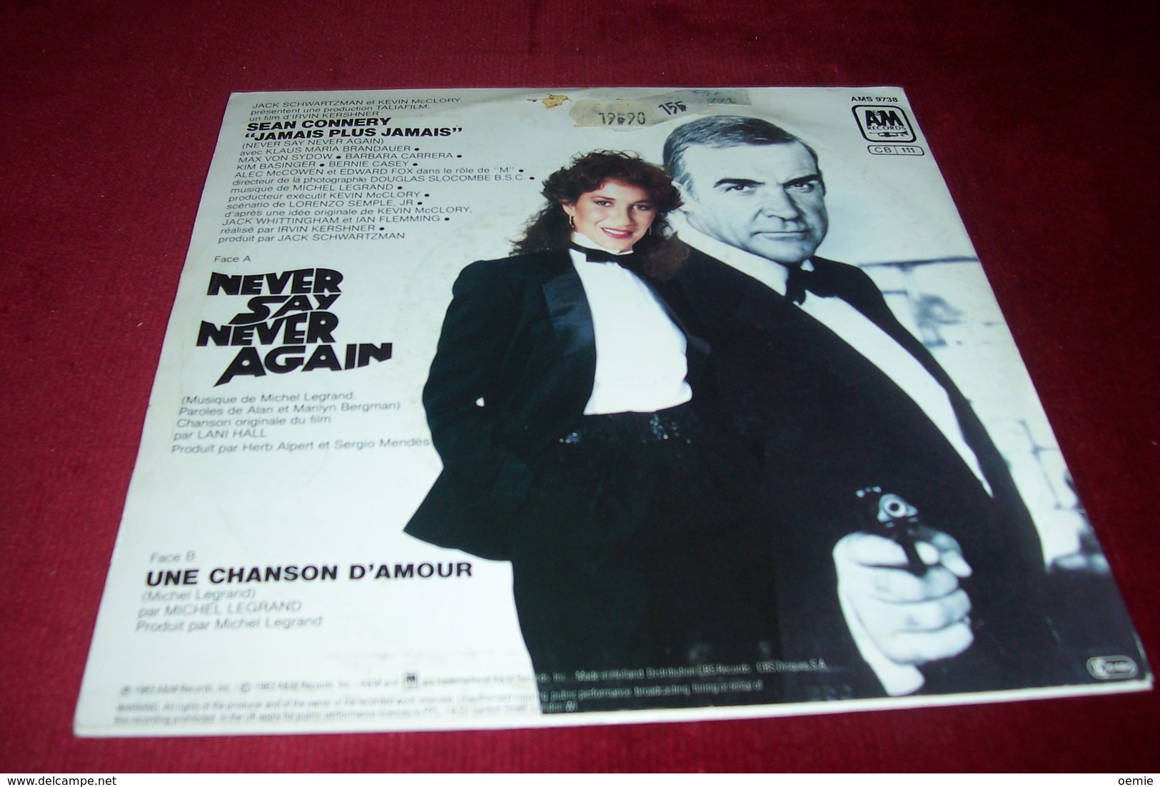 BOF  ° JAMES BOND / JAMAIS PLUS JAMAIS  / NEVER SAY  NEVER AGAIN PAR LANI HALL - Soundtracks, Film Music